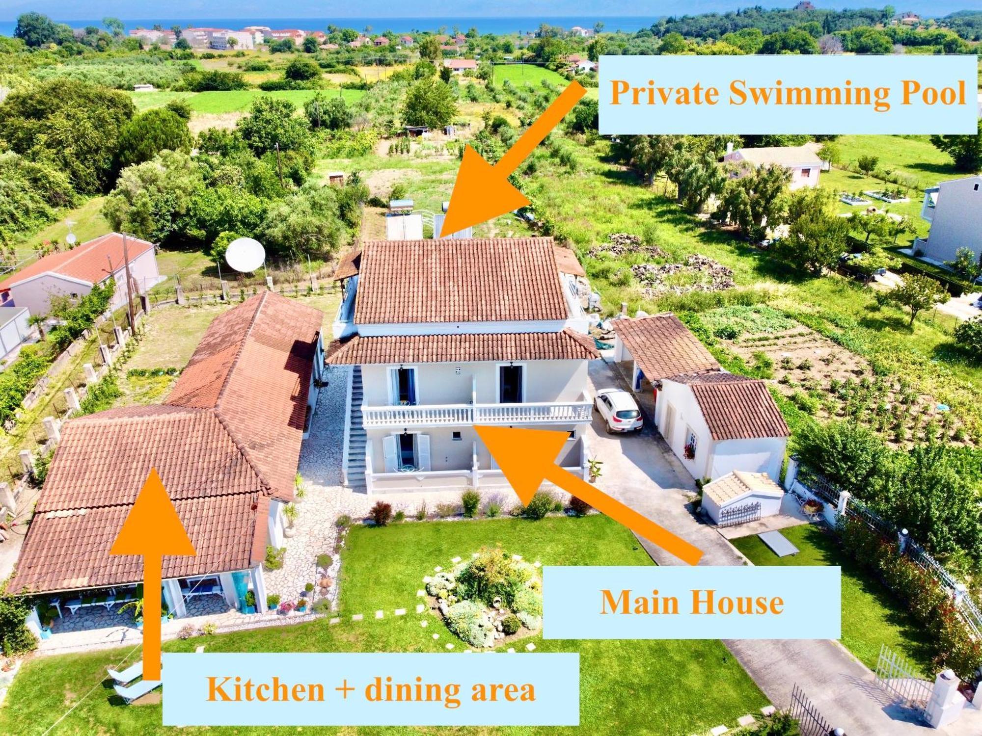 Doma With Private Pool For Up To 29 Guests By Dadovillas Villa Roda (Corfu)